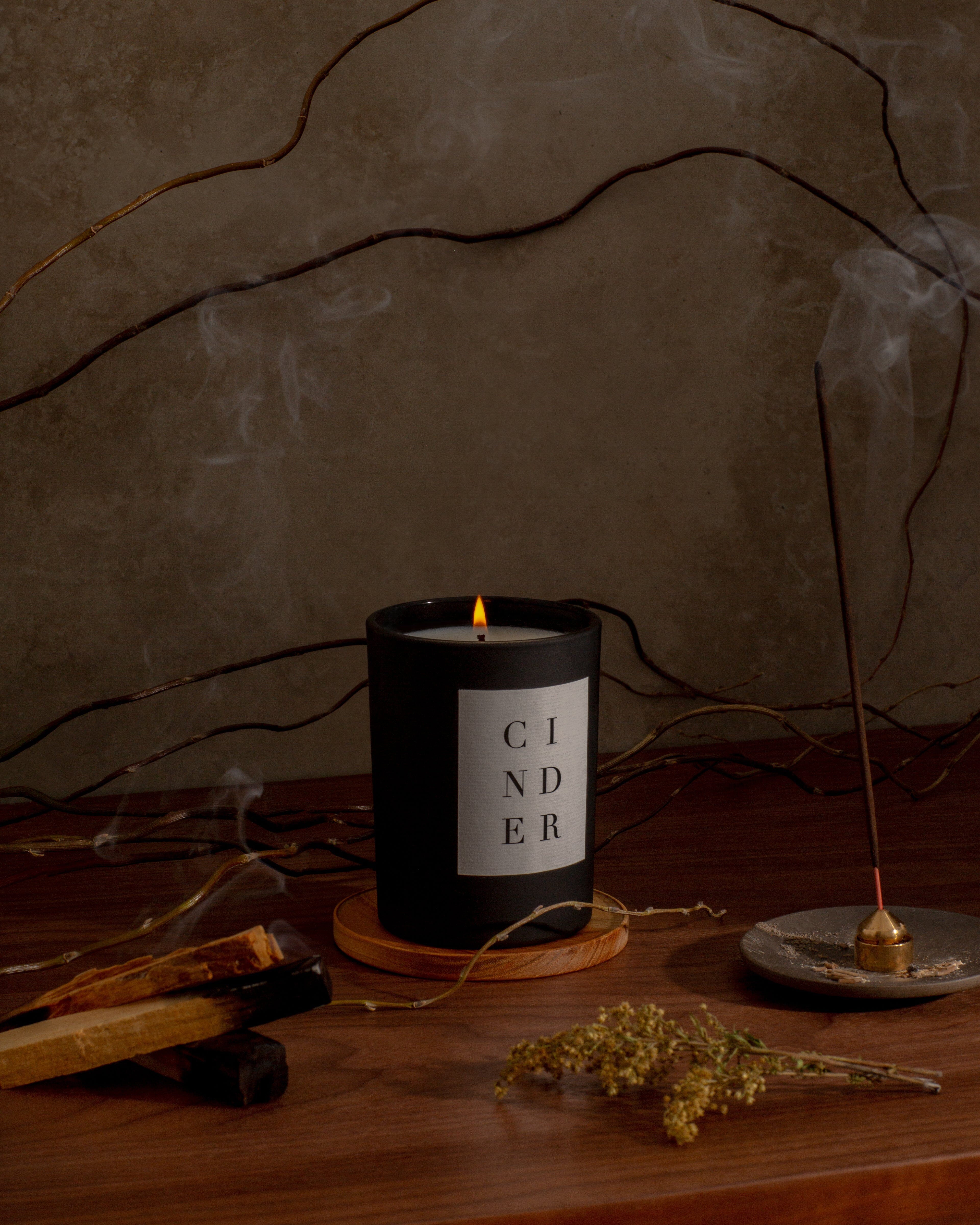 Cinder Noir Candle Noir Collection Brooklyn Candle Studio