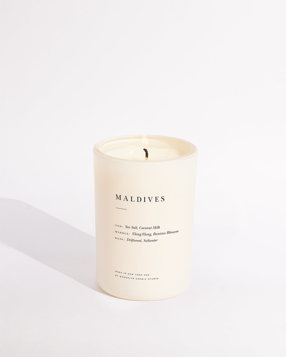 Limited Edition Maldives Candle Limited Edition Brooklyn Candle Studio