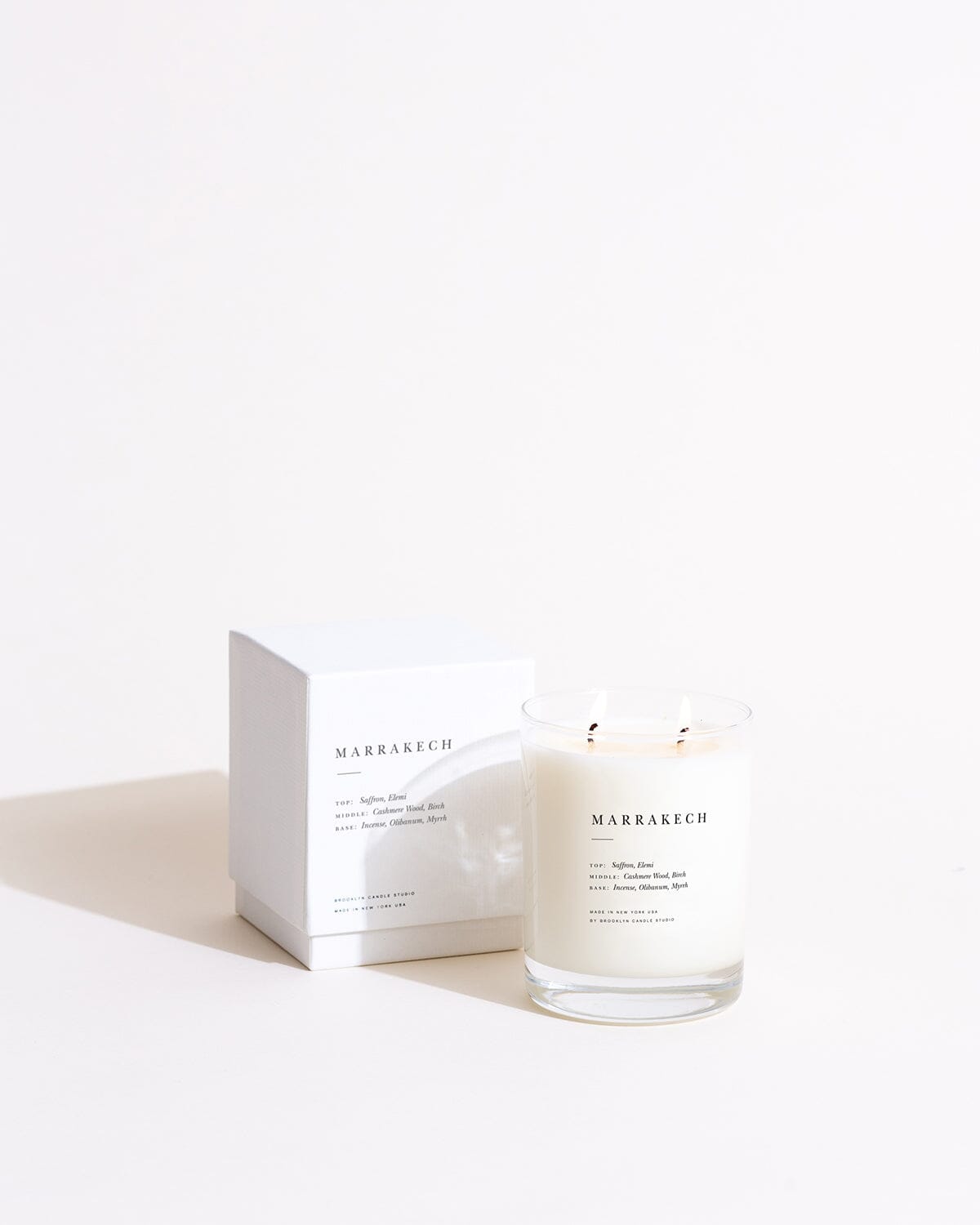 Marrakech Classic 2-Wick Candle Escapist Collection Brooklyn Candle Studio