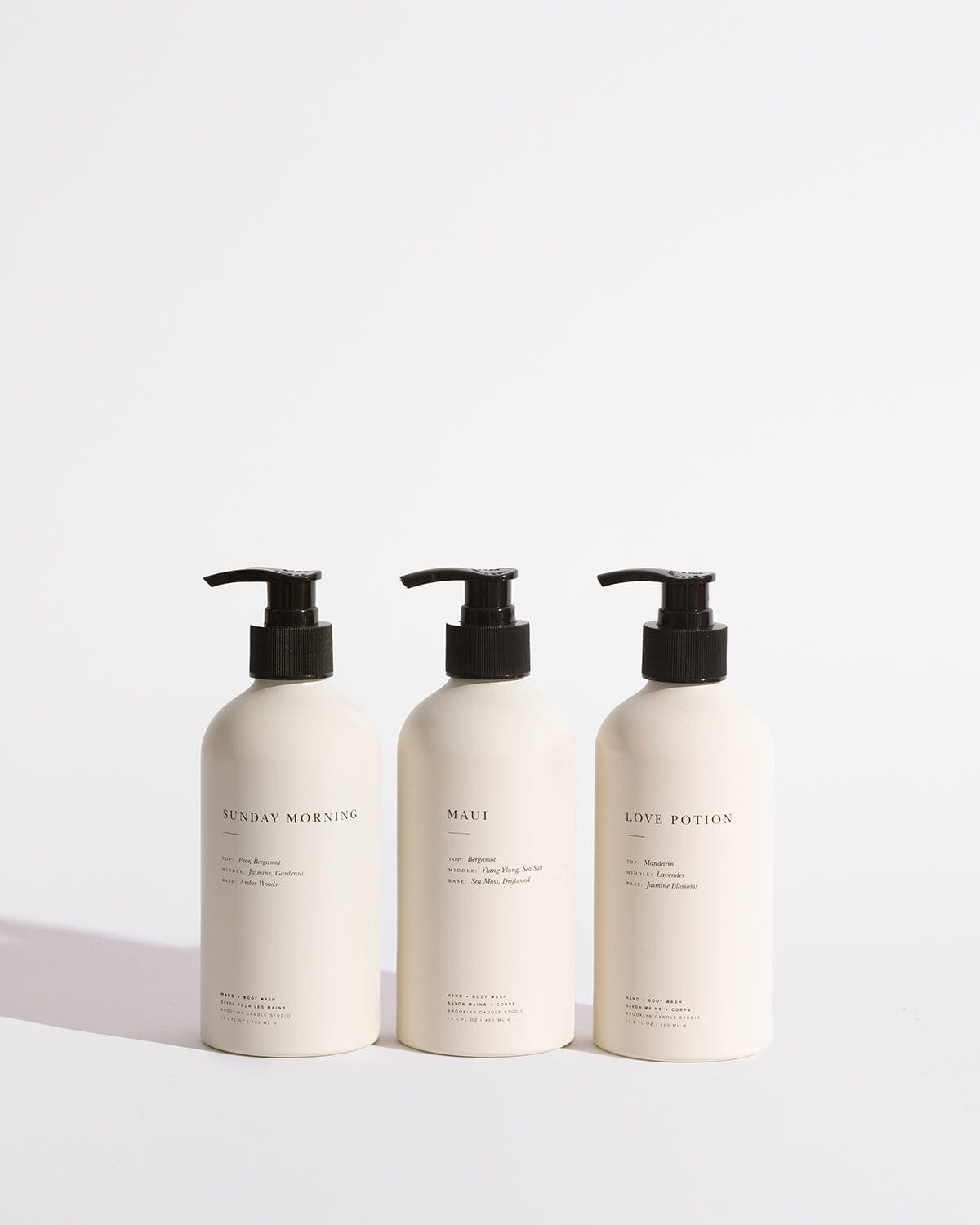Pick 3 Hand + Body Wash Soap Brooklyn Candle Studio