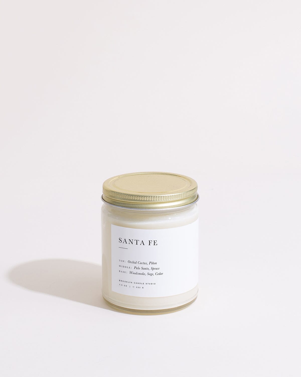 Santa Fe Jar Candle Minimalist Brooklyn Candle Studio