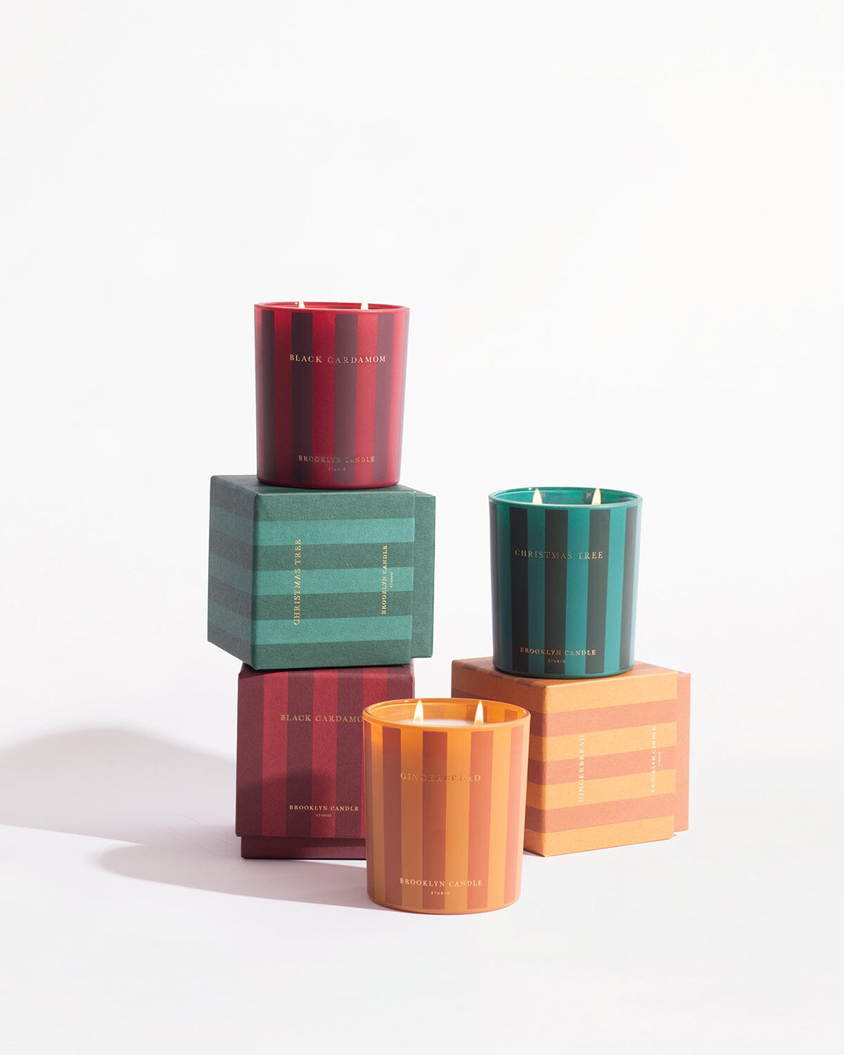 The Holiday Rituals Bundle - Set of 3 Candles 2026 The Holiday Rituals Collection Brooklyn Candle Studio