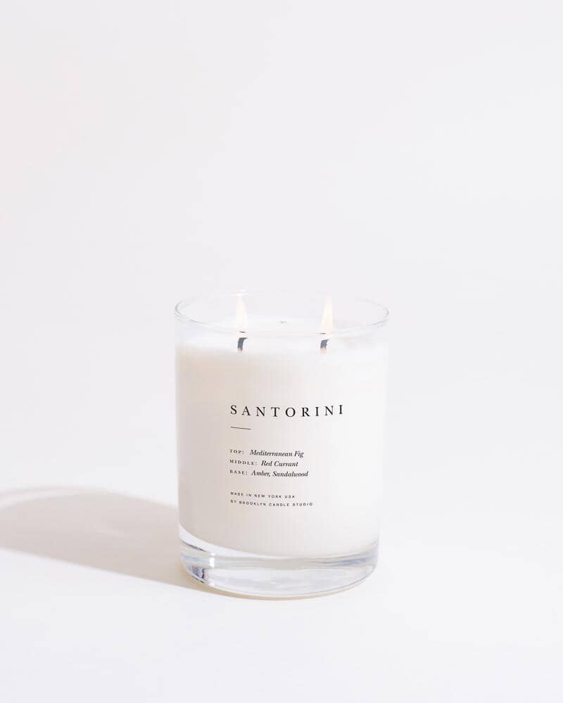 Santorini Escapist Candle (Misprint) Escapist Collection Brooklyn Candle Studio