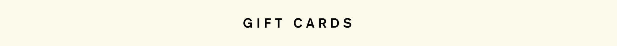 Gift Cards