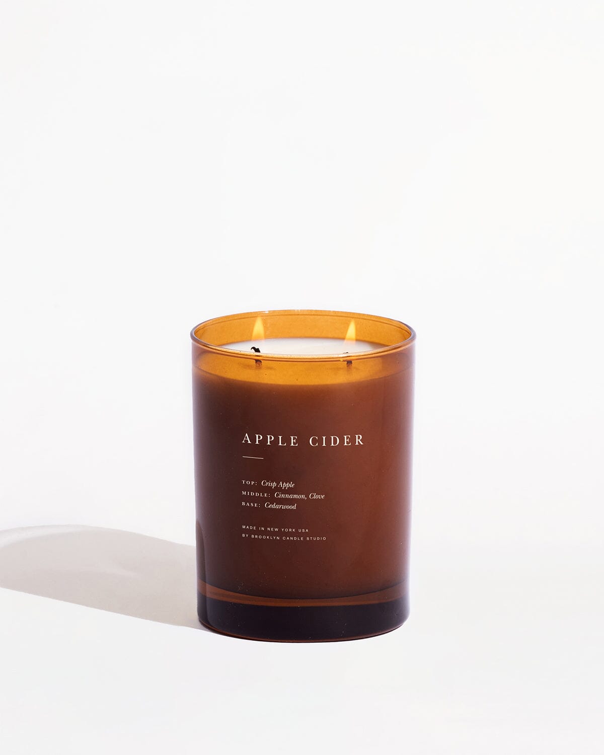 Apple Cider 2-Wick Candle 2026 Cabin Collection Brooklyn Candle Studio 