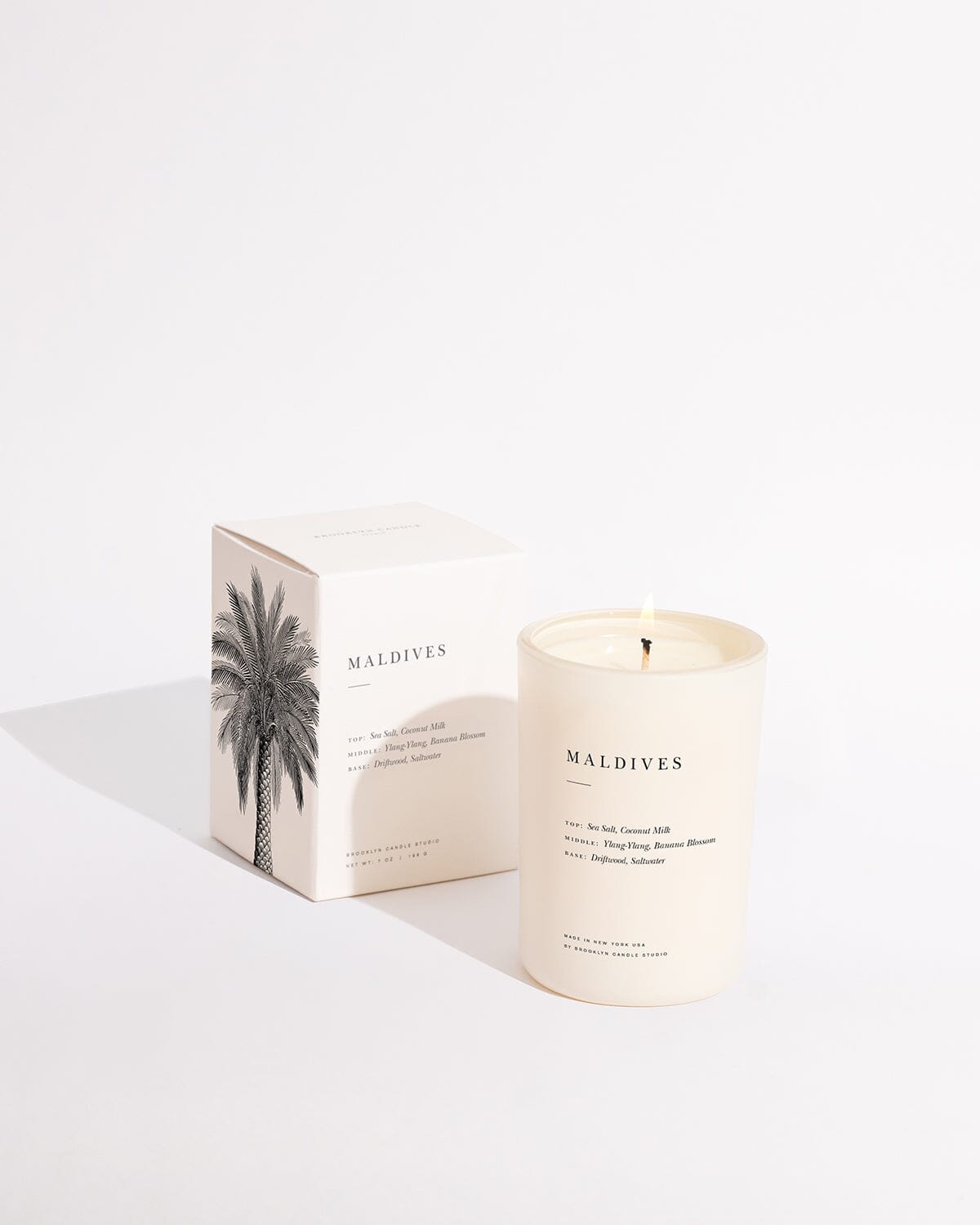 Limited Edition Maldives Candle Limited Edition Brooklyn Candle Studio 
