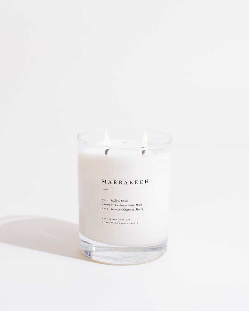 Marrakech Classic 2-Wick Candle Escapist Collection Brooklyn Candle Studio 